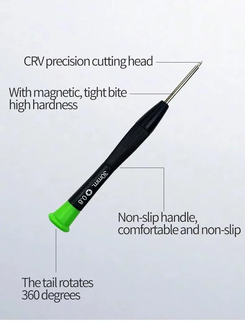 34 in 1 Precision Screwdriver Repair Tool Set | Mobile Phone Tablet Laptop Electronics Disassembly Kit