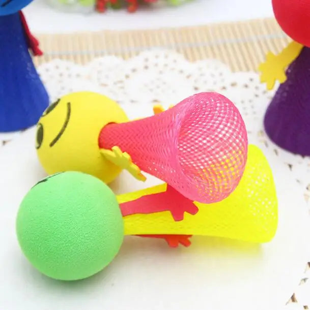 Fly Man Jumping Bounce Toys | 10 Pack Party Filler Gift Set