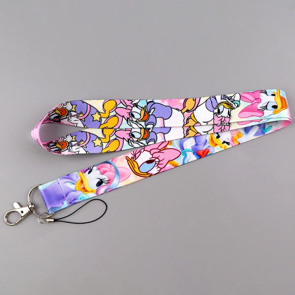 Cartoon Animal Keychain Lanyard | Anti-Lost Rope Strap for Keys