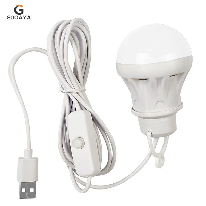DC5V LED Camp Light Lantern | USB Emergency Hanging Tent Lamp