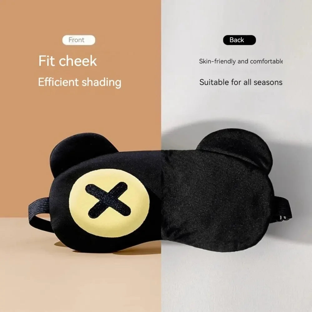Cute Sleep Eye Mask for Kids and Students | Light Blocking Eye Cover