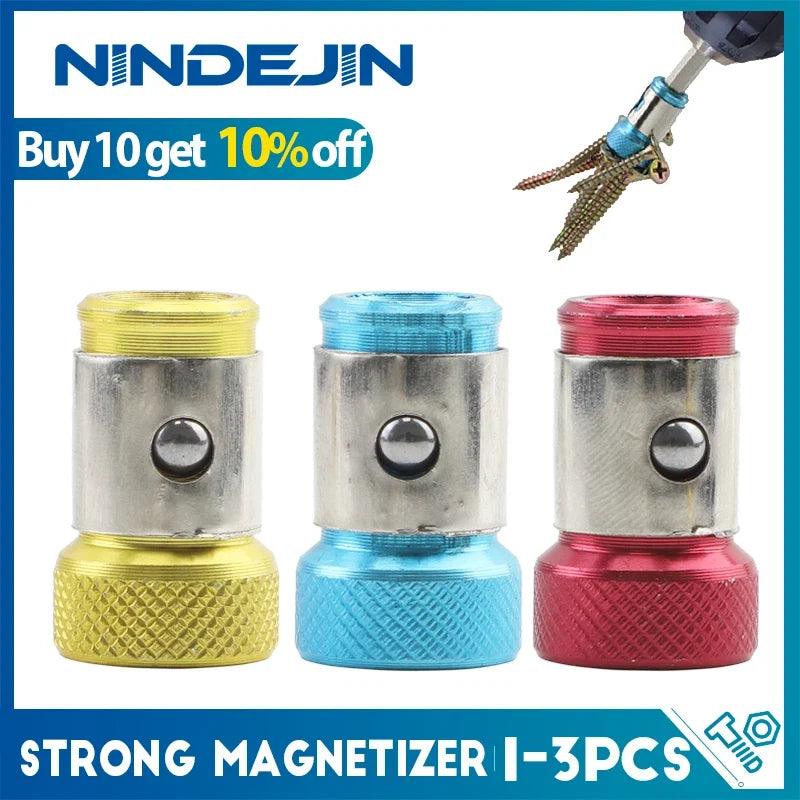 Magnetic Screw Ring | Powerful Bit Holder for 1/4 Inch Screwdrivers