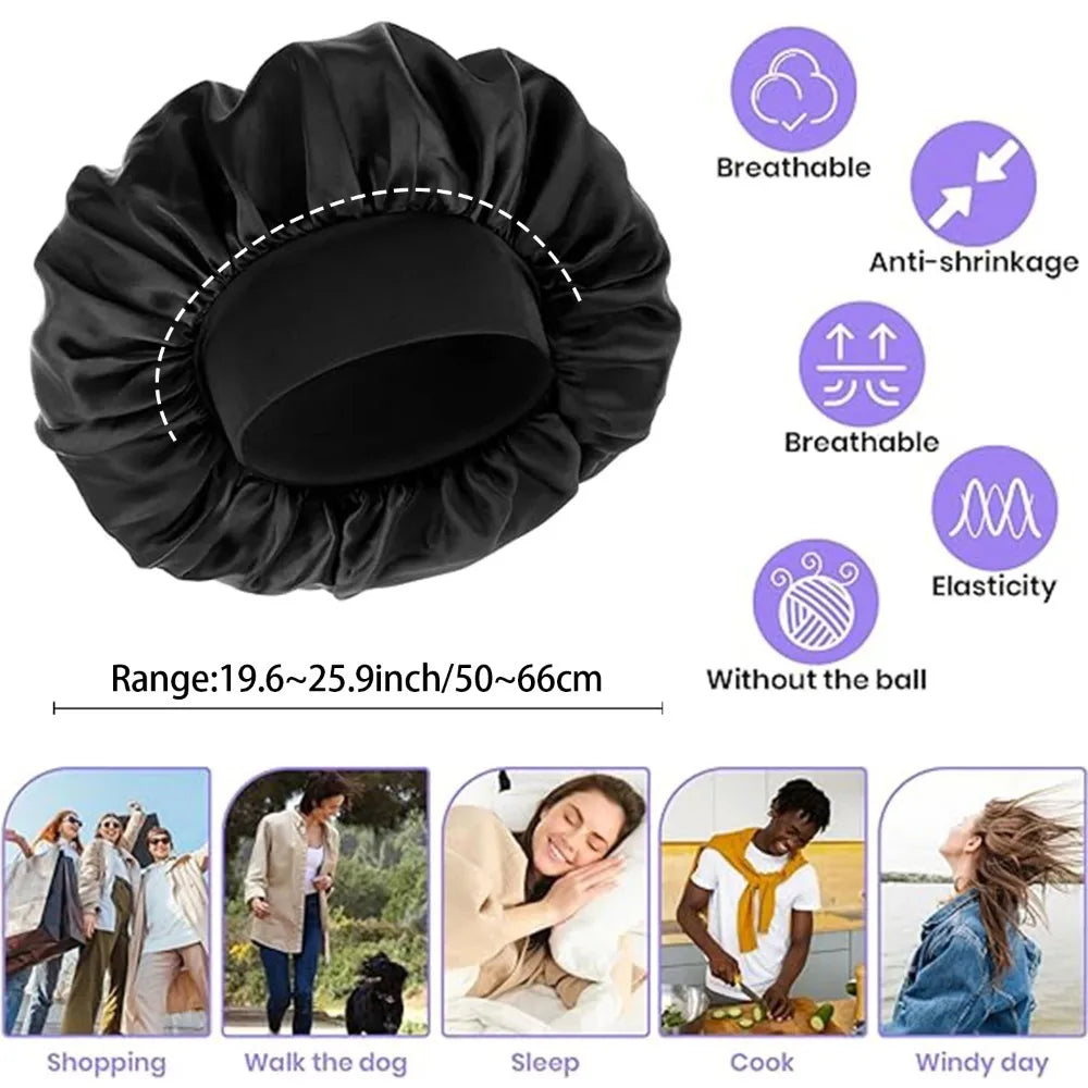 Satin Heatless Curling Rod Headband Set | No Heat Hair Curlers for Overnight Lazy Curls