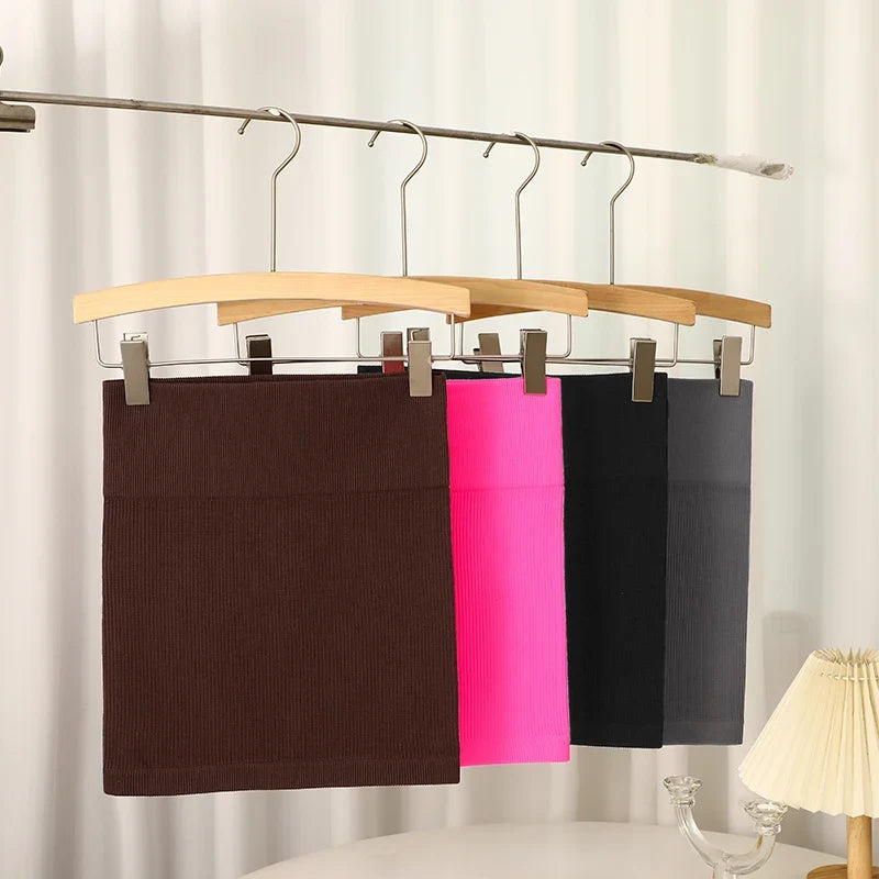 High Waist Knitted Mini Skirt | Slim Fit Work Pencil Skirt for Women