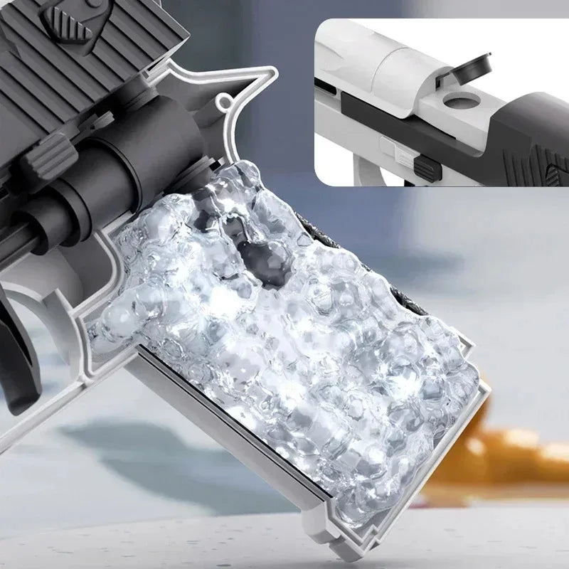 Mini Desert Eagle Water Gun | Continuous Firing Outdoor Water Pistol for Kids, Summer Beach Toy