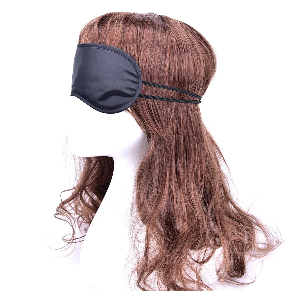 Sleep Eye Mask for Travel | 10 Pack Blackout Blindfold Set