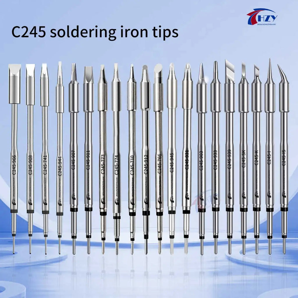 OEM C245 Series Soldering Iron Tips | Universal T245 Handle Soldering Station Tips for Phone Repair