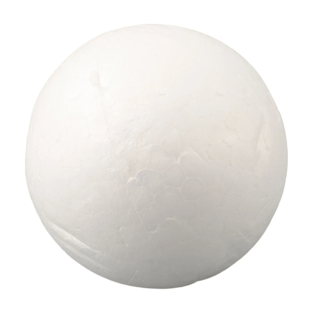 6-12cm White Polystyrene Foam Balls for DIY Crafts and Wedding Decor | LEENKEA