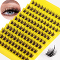 120 Pcs Eyelash Clusters | DIY Natural Wispy Lashes for Home Use