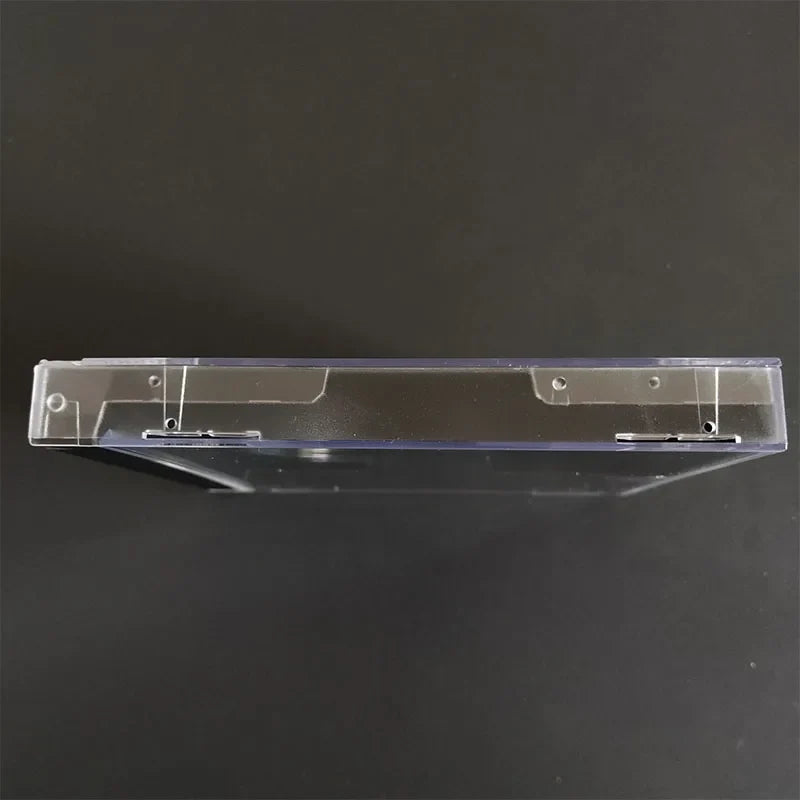 Clear PS1 Game Disc Storage Case | Transparent Single Disc Holder Bracket Box