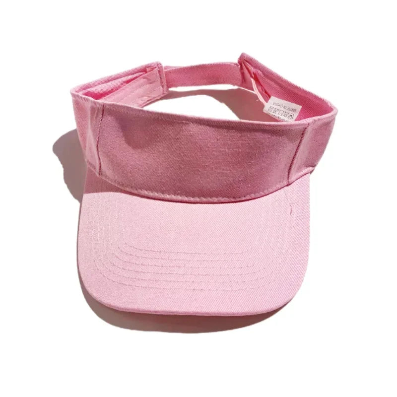 Unisex Outdoor Sports Hat | UV Protection Adjustable Visor Cap for Tennis Golf Running