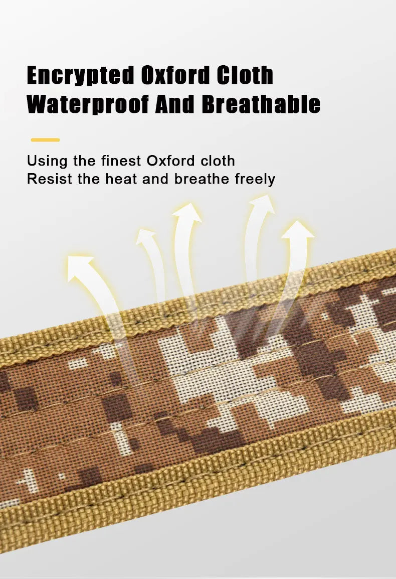 Men's Quick-Release Tactical Belt | Heavy Duty Nylon Outdoor Belt