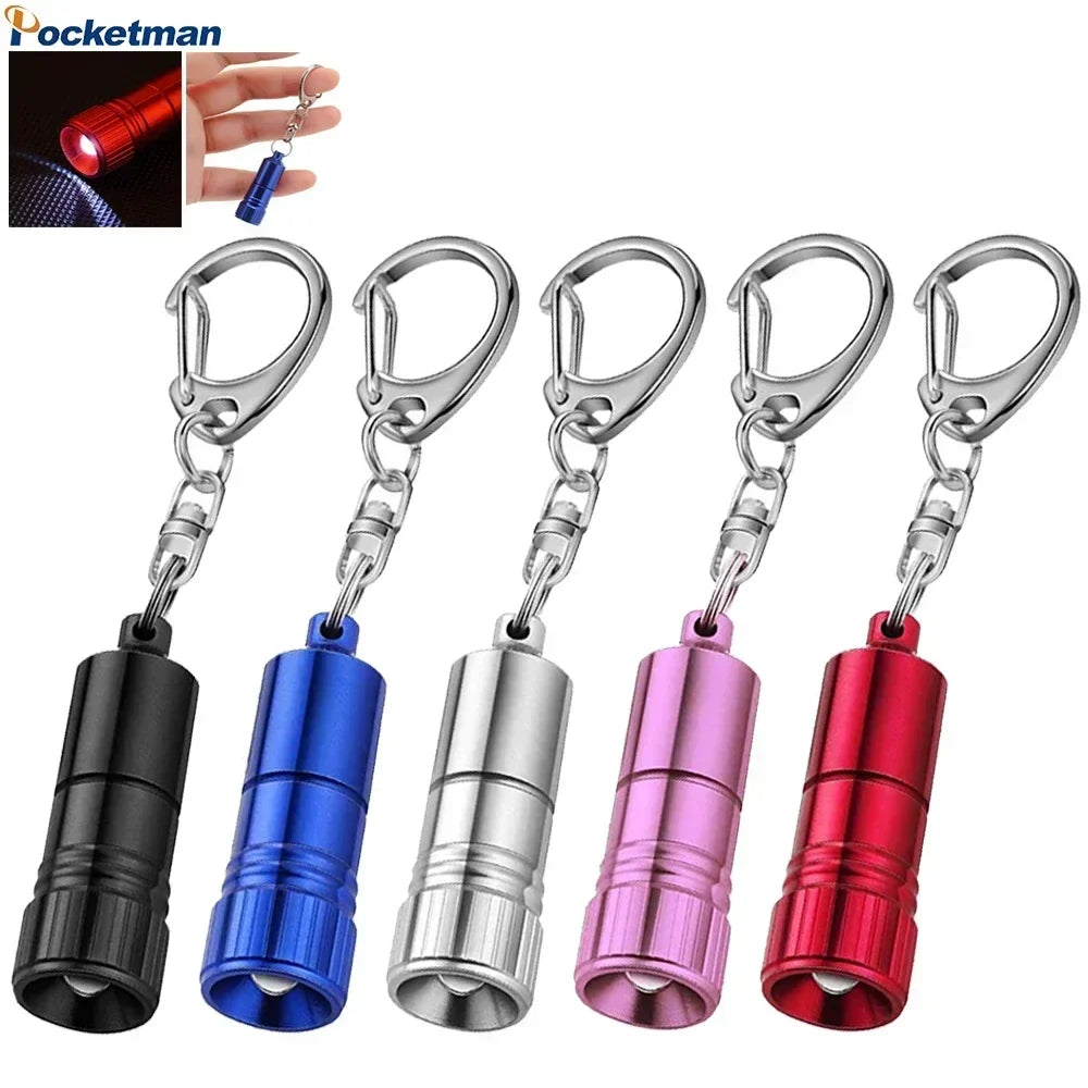 Mini LED Flashlight Keychain | Pocket-Sized Emergency Light