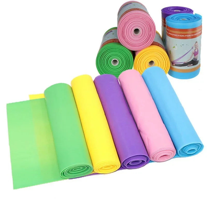 Yoga Tension Sheet | Elastic Resistance Band for Pilates and Stretching