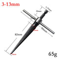 Woodwork Taper Reamer Set 3-13mm 5-16mm | Hexagonal Handle Hole Expanding and Chamfering Tool for Wood