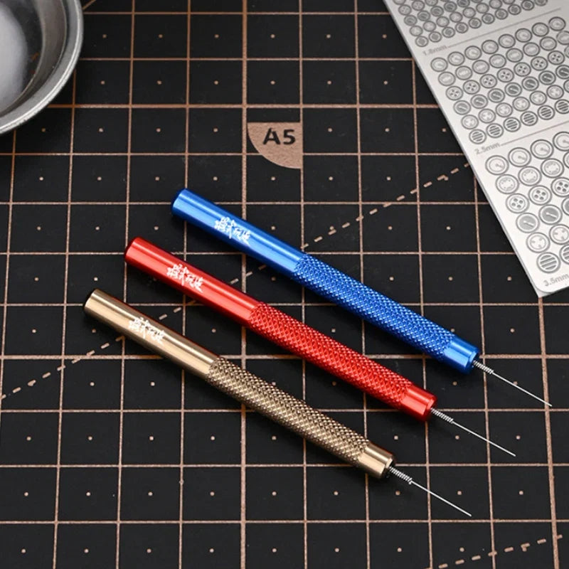 Metal Precision Glue Dispenser | Scale Model Building Glue Applicator Hobby DIY Craft Tool