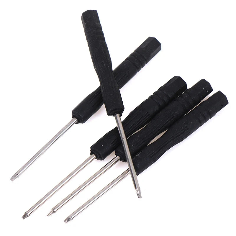 5Pcs Precision Torx Screwdriver Set T2 T3 T4 T5 T6 | Black Steel Mobile Phone Repair Kit