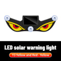 Solar Demon's Eye Car Dynamic LED Light | No Wiring Moving Eyes Car Decoration