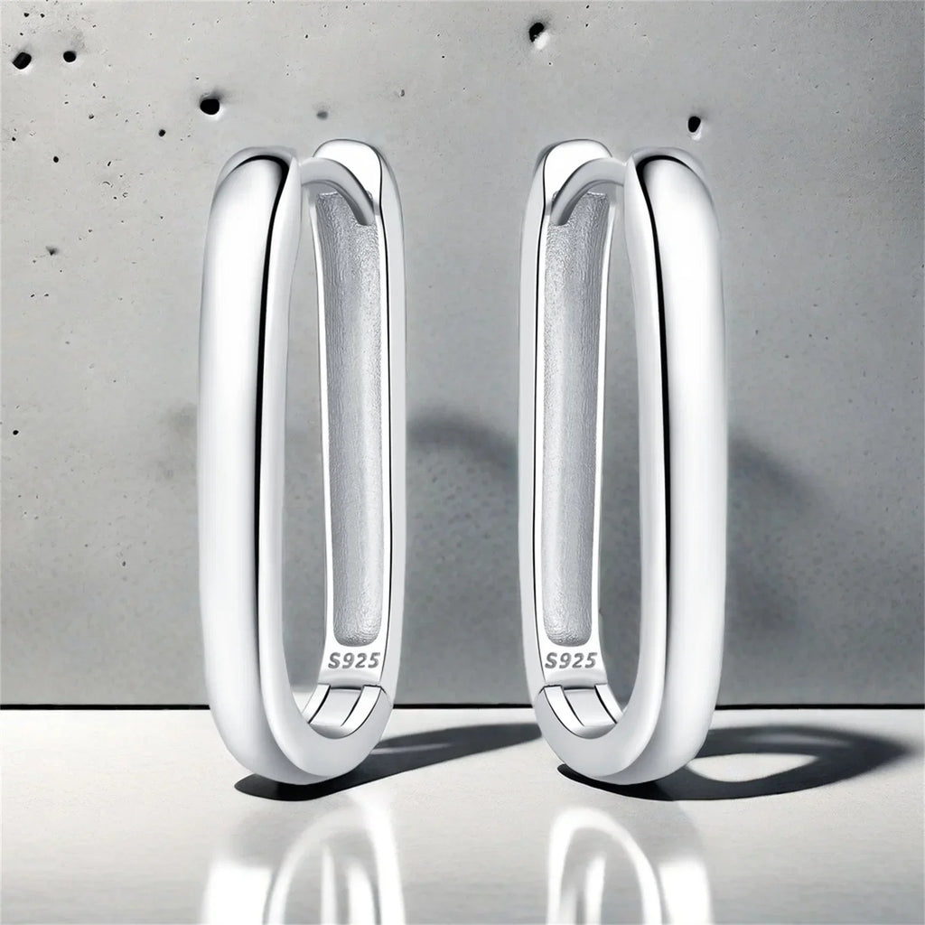 925 Sterling Silver Hoop Earrings for Women | Fine Jewelry Gift