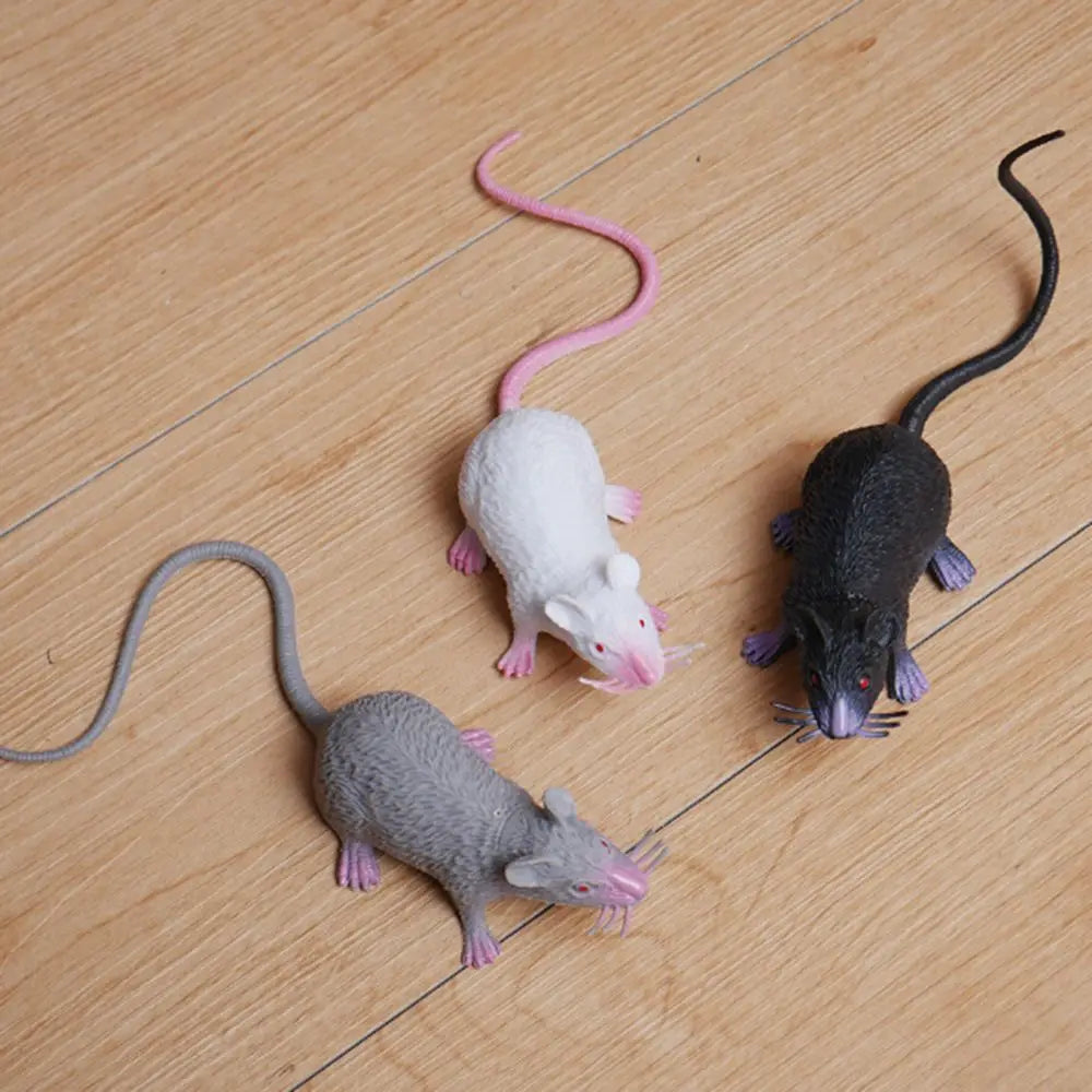 Lifelike Fake Mouse Prop | Realistic Prank Toy for Halloween and Gags