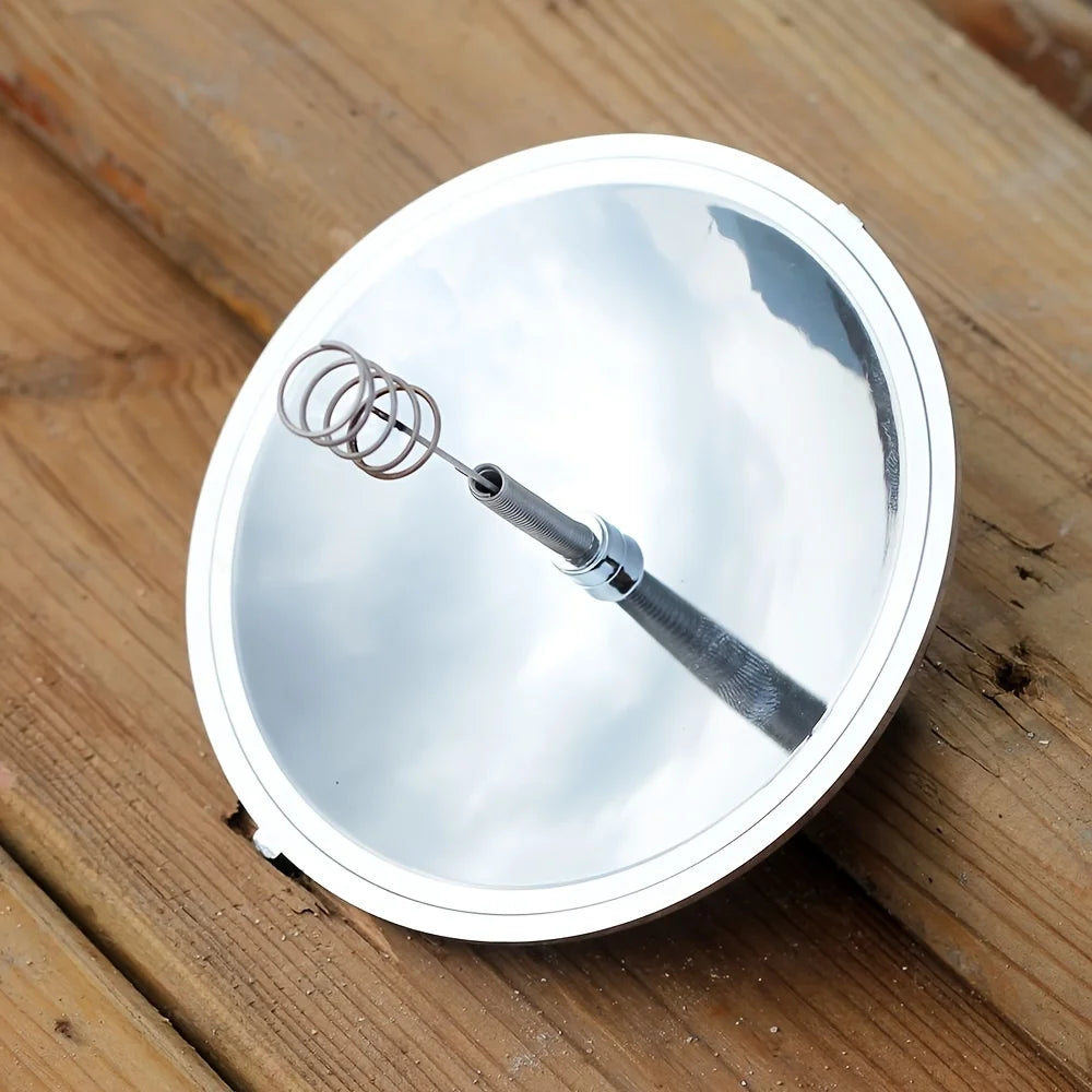 Solar-Powered Outdoor Lighter | Windproof Camping & Survival Fire Starter