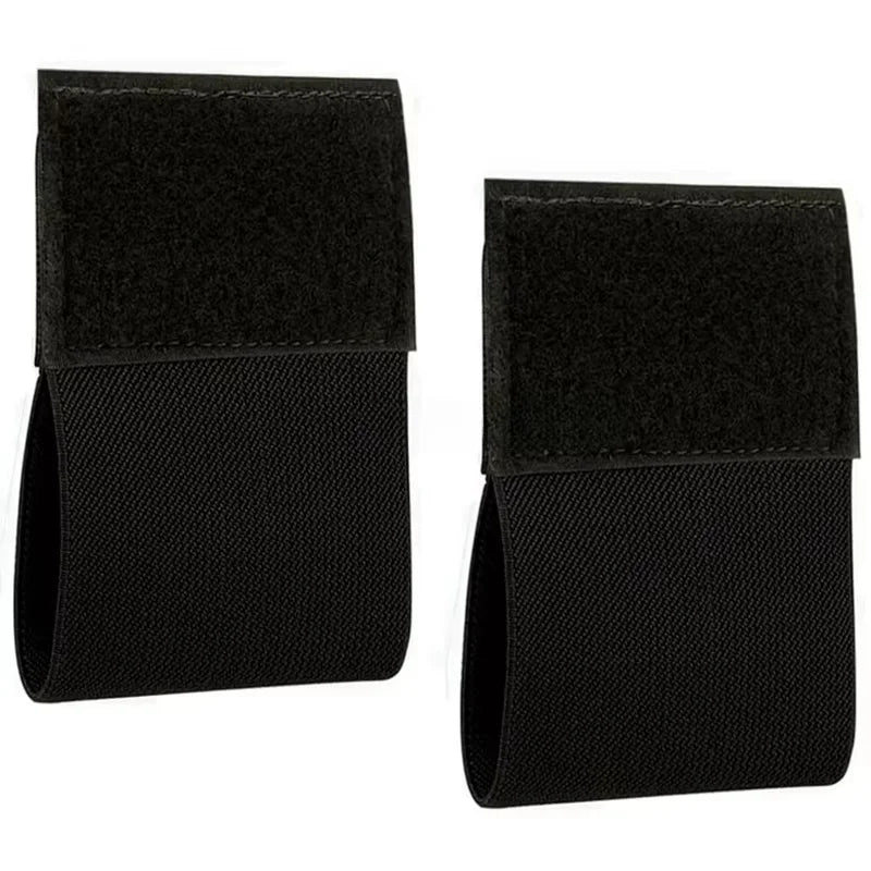 2pcs Elastic Tourniquet Holder with Hook and Loop | Tactical EDC Pouch for Vest Belt and Bag