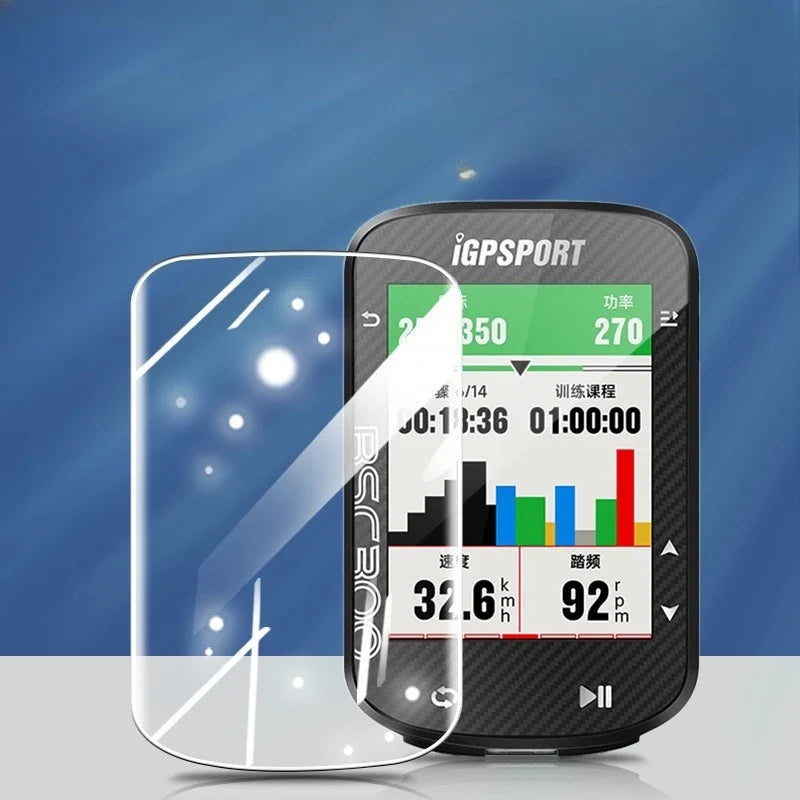 Clear Tempered Glass For iGPSPORT BSC100S BSC200 Screen Protector For BSC300 BSC100 Glass Protective Film Cover