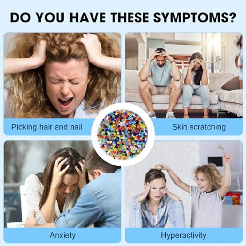 Skin Picking Fidget Toys | Anxiety and ADHD Sensory Picky Pad for Adults and Children