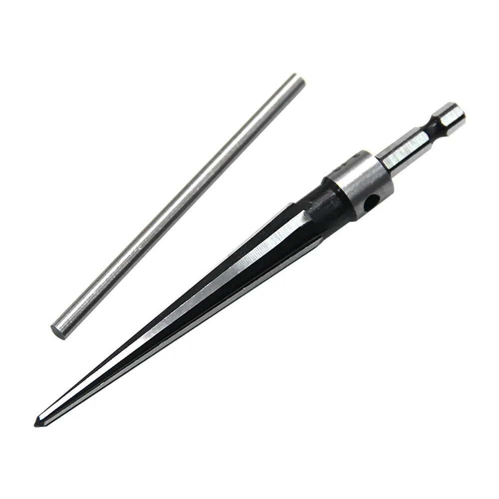 Woodwork Taper Reamer Set 3-13mm 5-16mm | Hexagonal Handle Hole Expanding and Chamfering Tool for Wood