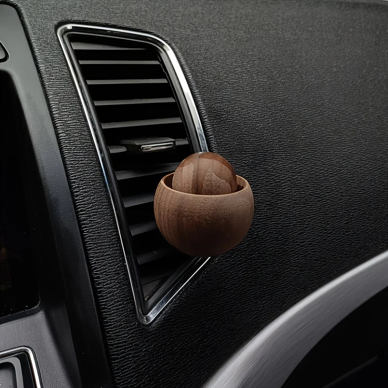 Wooden Essential Oil Diffuser | Mini Car and Home Fragrance Aroma Diffuser