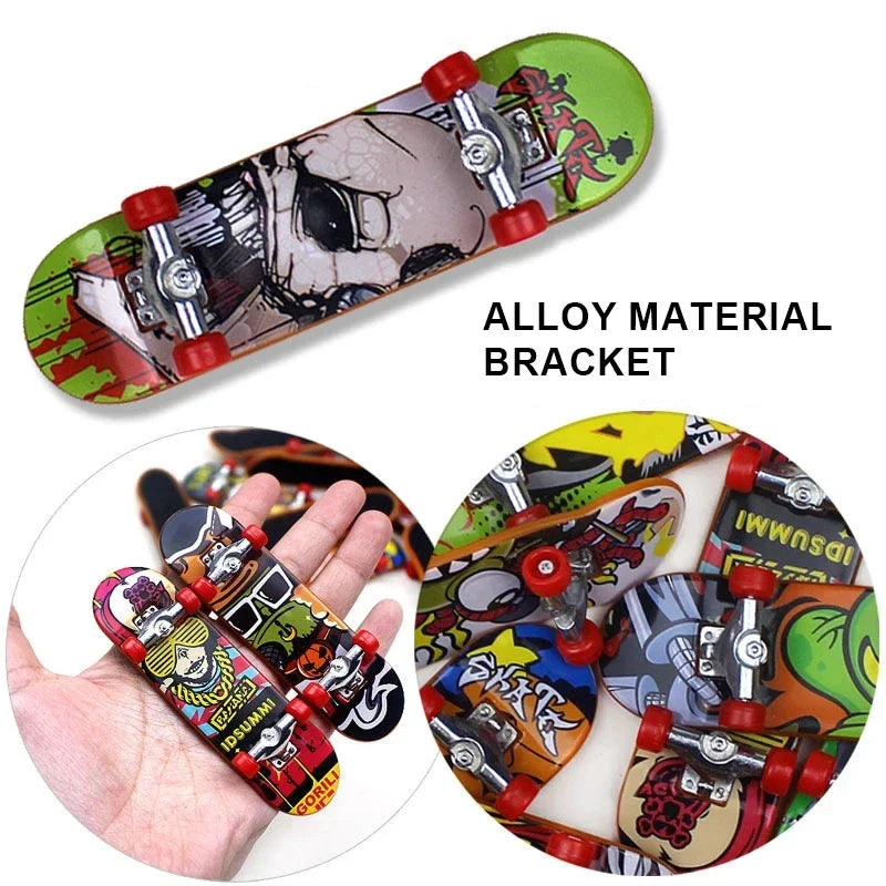 AMZSTEM Fingerboard Set | Professional Mini Skateboard Toy Collection