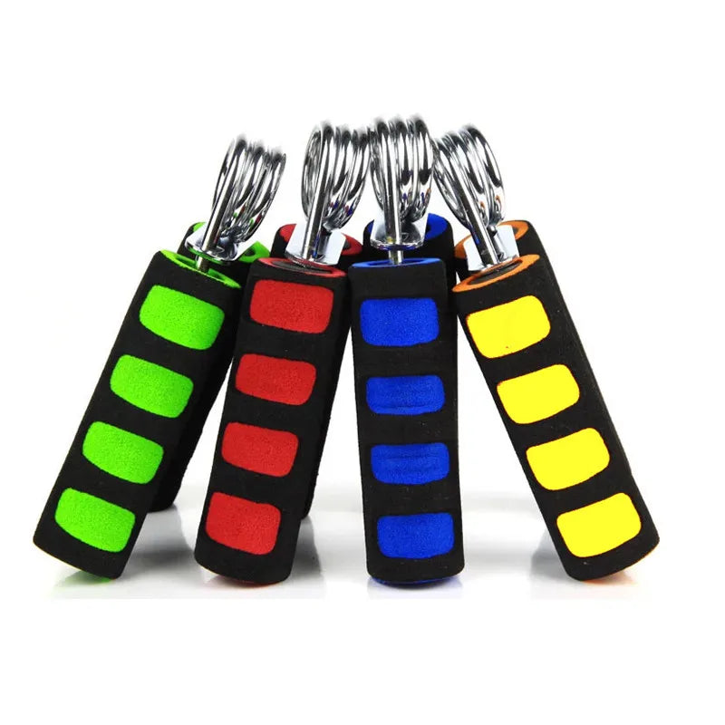 Spring Hand Grip Finger Strength Trainer | A-shaped Foam Wrist Grippers for Hand and Arm Muscle Exercise