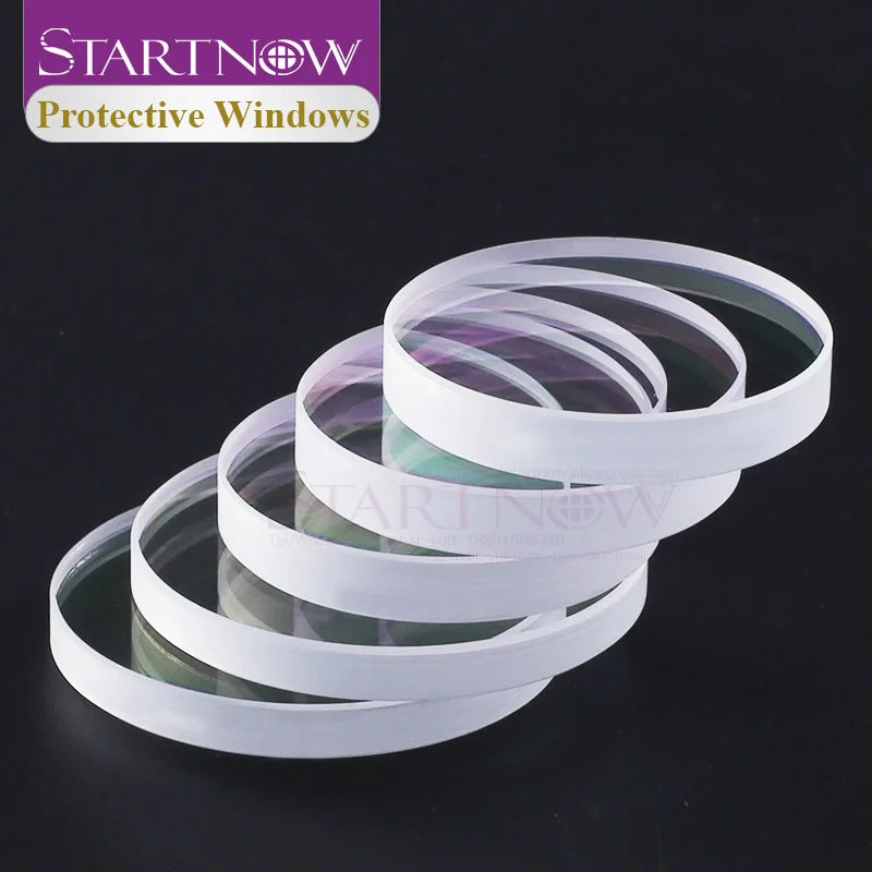 Startnow 1064nm Laser Protective Lens | Fused Silica for Fiber Laser Cutting