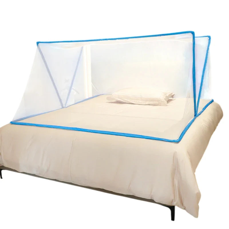 Foldable Mosquito Net for Bed | 3-Point Foldable Design with Good Ventilation