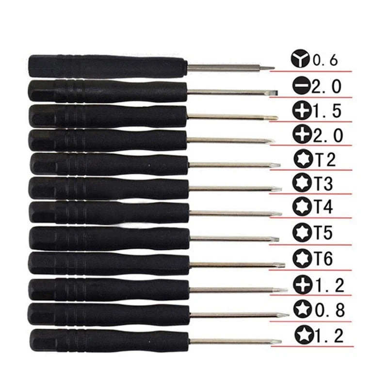 12Pcs Mini Magnetic Precision Screwdriver Set | Phone Tablet Repair Kit