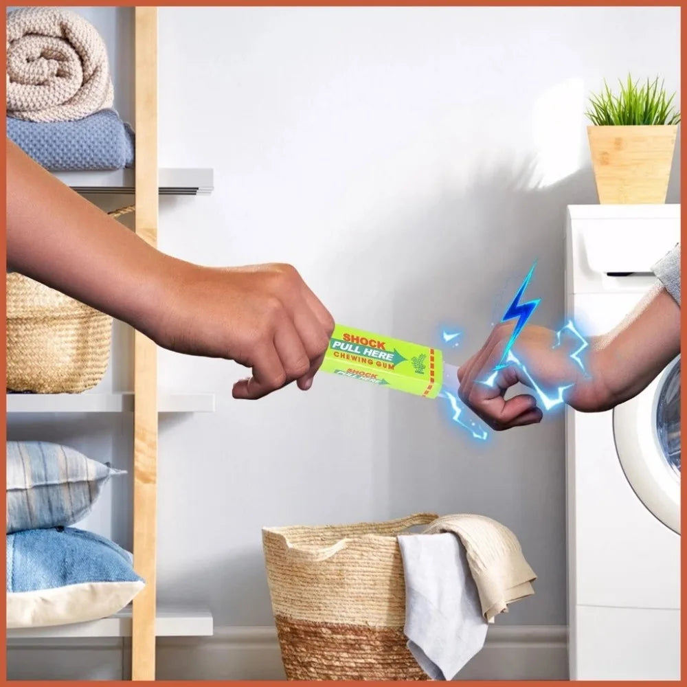 Shocking Chewing Gum | Electric Shock Prank Toy for April Fools Day Jokes