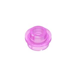 PL.ROUND 1X1 W. THROUGHG. HOLE Building Blocks 85861 28626 | Compatible with Lego MOC Gifts