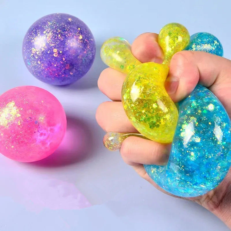 Maltose Colorful Aurora Stress Reliever Toy | Cute Slow Rebound Squeeze Toy for Kids and Adults