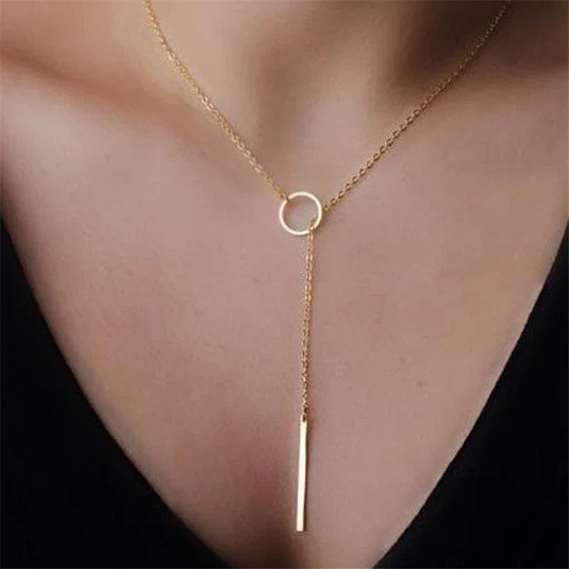 Tiny Heart Necklace for Women | Short Chain Pendant Necklace Gift
