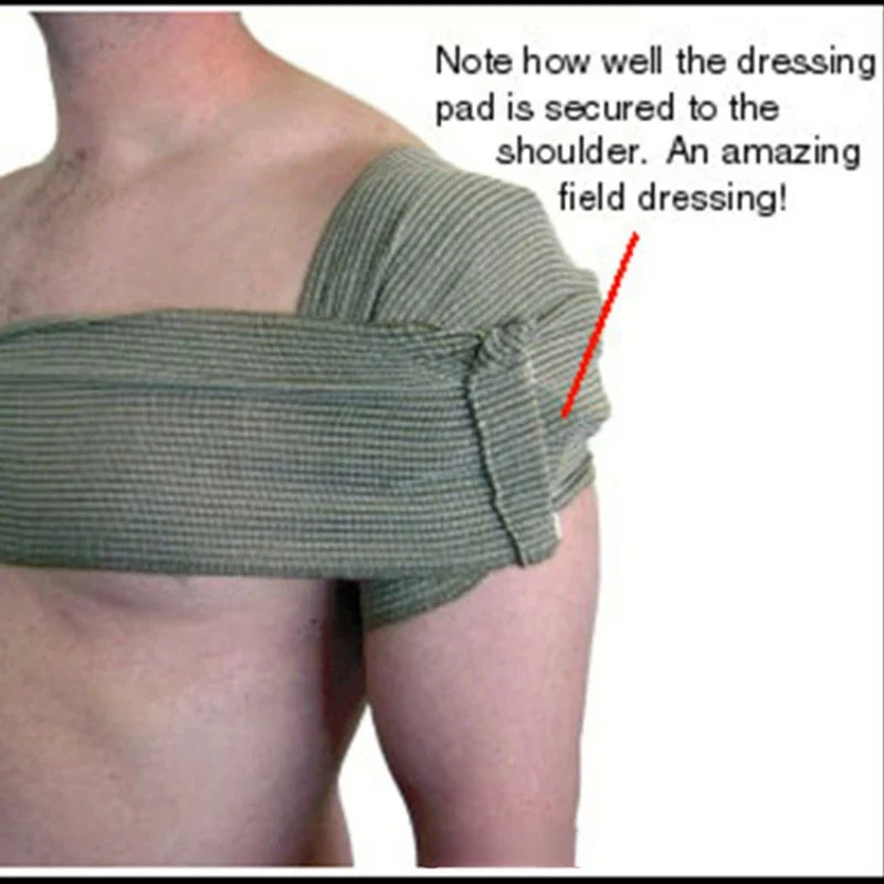 Emergency Wound Bandage | Israeli Style First Aid Compression Dressing