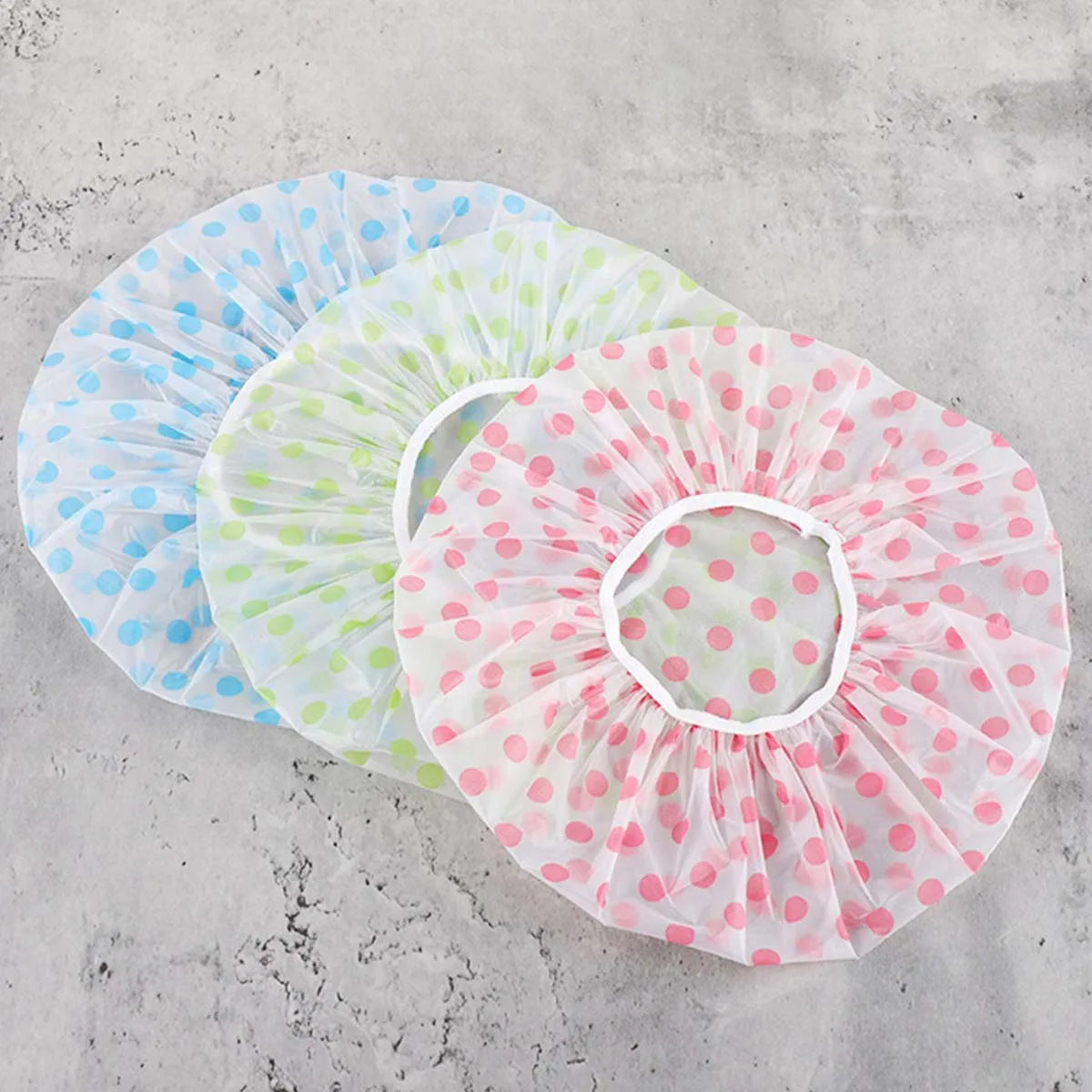 Shower Cap for Long Hair | Waterproof Reusable Hair Cover
