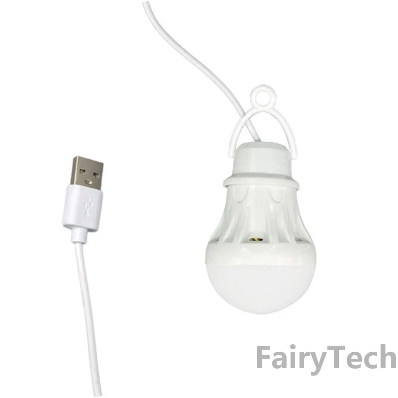 DC5V LED Camp Light Lantern | USB Emergency Hanging Tent Lamp