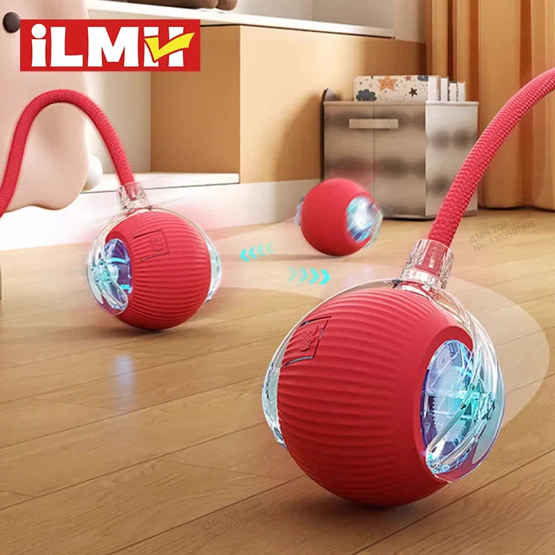 Interactive Smart Cat Toy Ball | Automatic Rolling Ball with Obstacle Avoidance