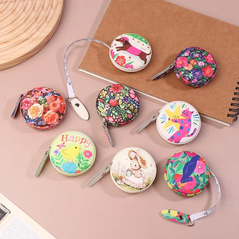 2M Mini Soft Ruler Double-sided | Sewing Tape Measure with Centimeters and Inches