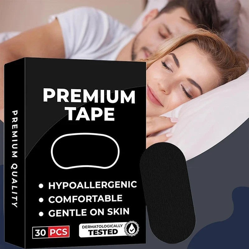 30 Pcs Anti Snoring Mouth Tape for Better Sleep | Medical Grade Nasal Strips