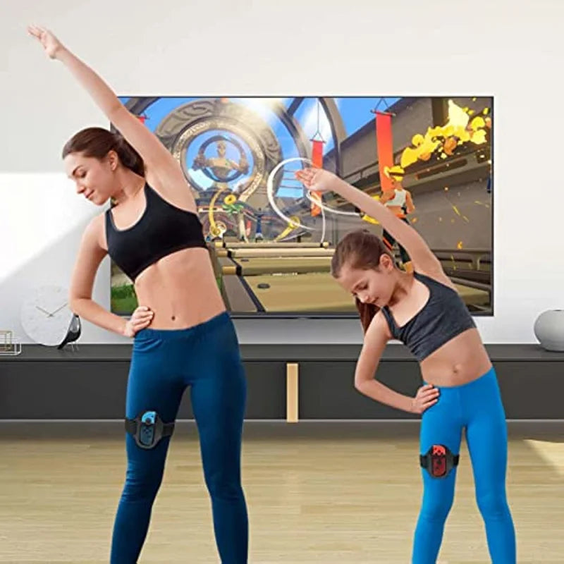 Leg Strap for Switch Sports Soccer | 2-Pack Adjustable Joy-Con Game Accessory