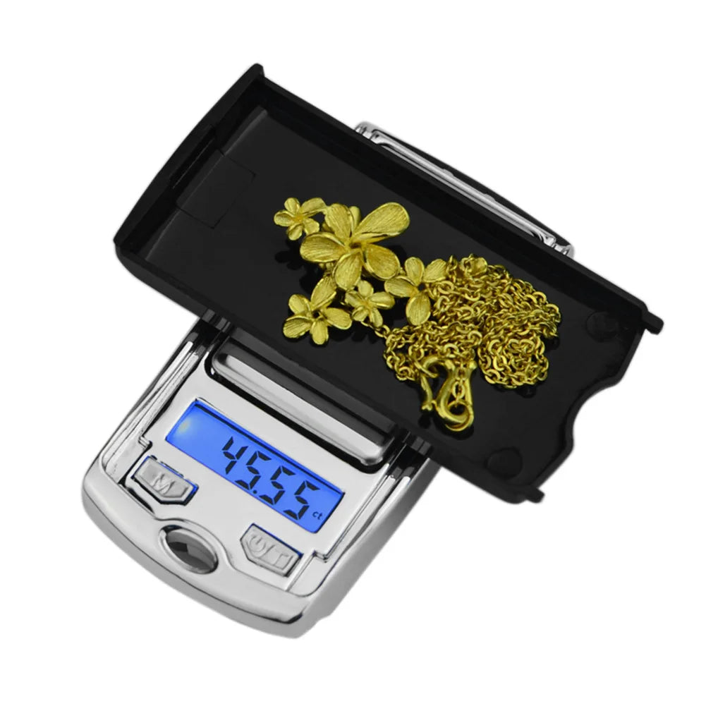 200g x 0.01g Mini Digital Pocket Scale | Precision Jewelry and Kitchen Scale