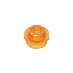 PL.ROUND 1X1 W. THROUGHG. HOLE Building Blocks 85861 28626 | Compatible with Lego MOC Gifts