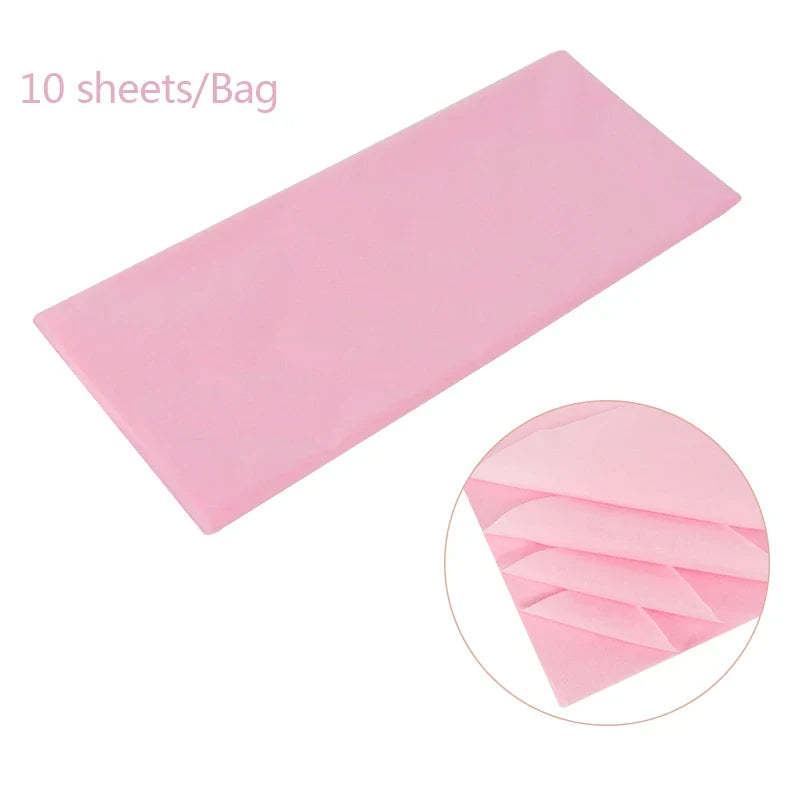 10pcs Unbleached Flower Wrapping Tissue Paper | 65x50cm Wedding Party Gift Wrap