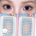 Fairy Eyelashes Thin Flake Eyelash Book | Korean Style DIY False Lashes for Natural Look
